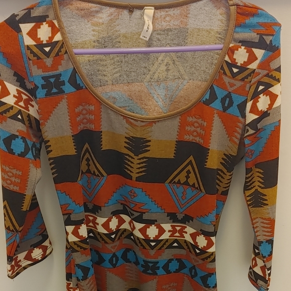 Tyche Western Aztec Size dress - Picture 2 of 4